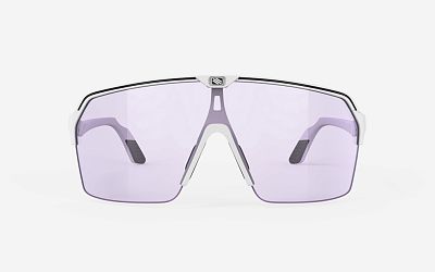 Превью  Велоочки RUDY PROJECT Spinshield Air White Matte, Линзы: ImpactX 2Laser Purple (SP847558-0001)